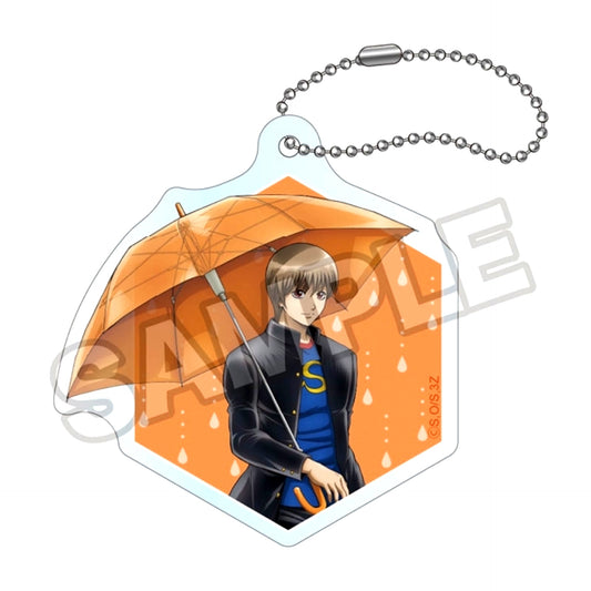 Grade 3Z Ginpachi-Sensei Rainy Season Acrylic Keychain Sogo Okita (Reissue) [NEW]