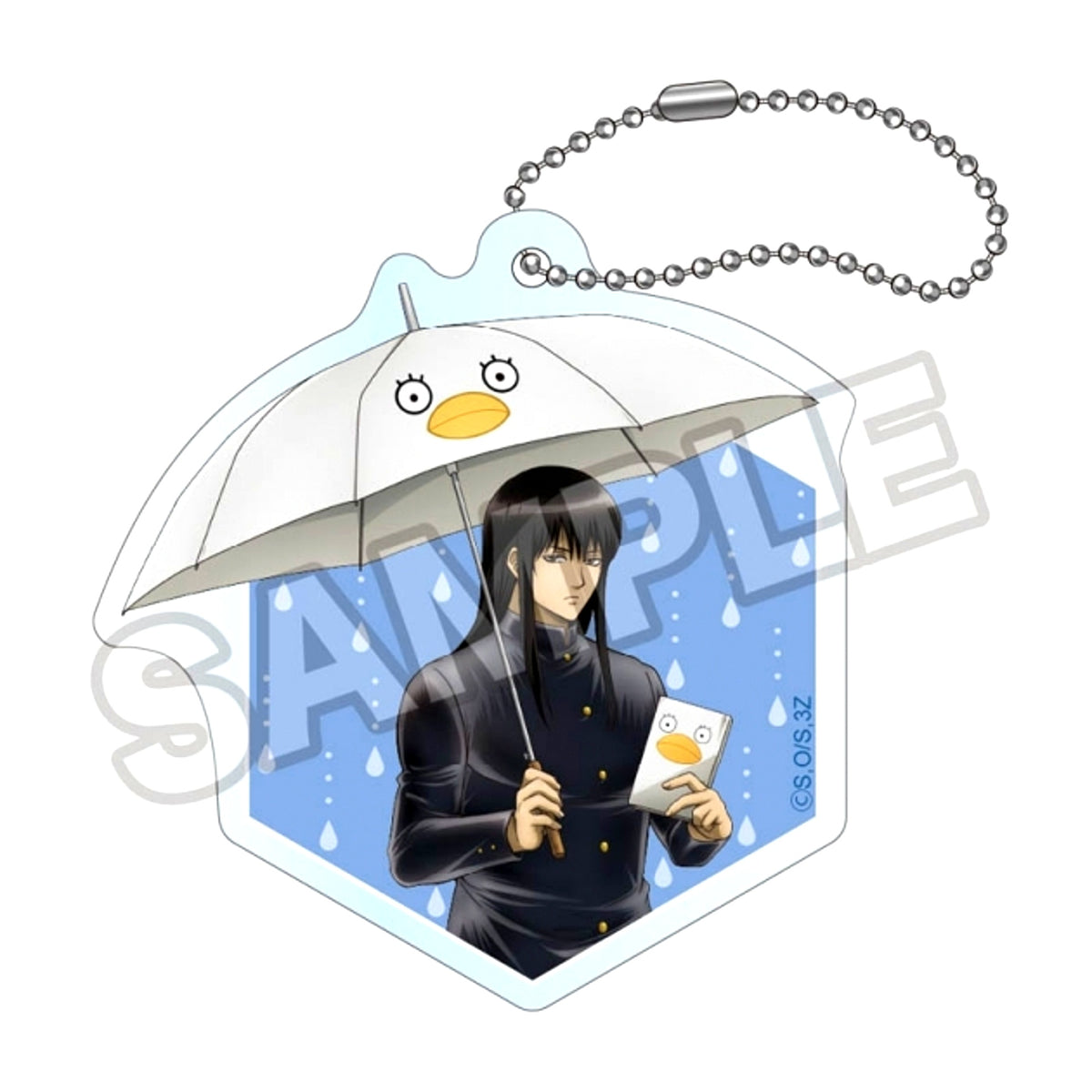 Grade 3Z Ginpachi-Sensei Rainy Season Acrylic Keychain Kotaro Katsura (Reissue) [NEW]