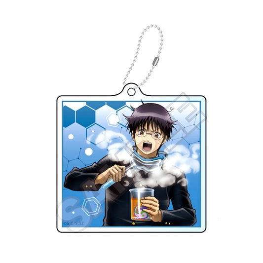 Grade 3Z Ginpachi-Sensei Science Class Acrylic Keychain Shinpachi Shimura (Reissue) [NEW]