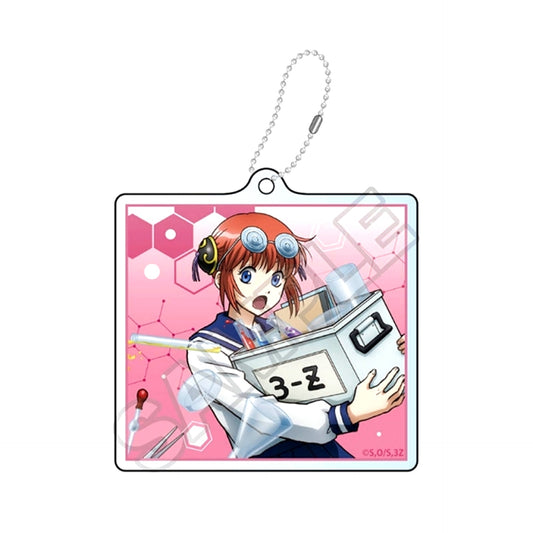 Grade 3Z Ginpachi-Sensei Science Class Acrylic Keychain Kagura (Reissue) [NEW]