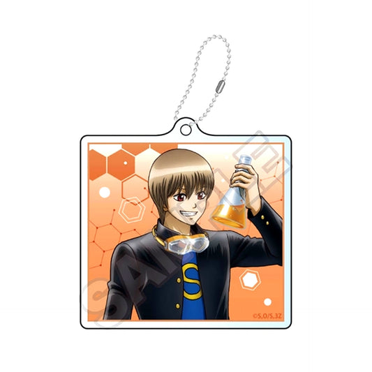 Grade 3Z Ginpachi-Sensei Science Class Acrylic Keychain Sogo Okita (Reissue) [NEW]