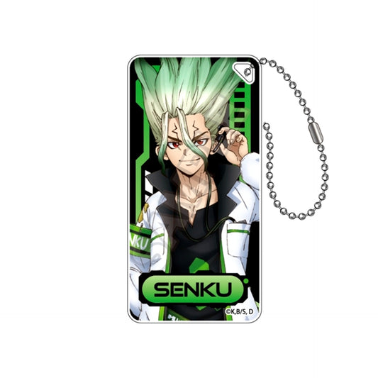 Dr.STONE Cyberpunk Domiterior Keychain Senku Ishigami Goods - Keychain Resale [NEW]