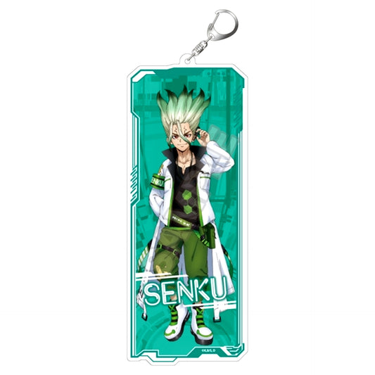 Dr.STONE Cyberpunk Acrylic Keychain Big Senku Ishigami Goods - Keychain Resale [NEW]