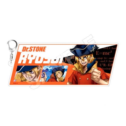 Dr.STONE NEW WORLD Acrylic Keychain Big Ryusui Nanami Goods - Keychain Resale [NEW]