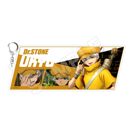 Dr.STONE NEW WORLD Acrylic Keychain Big Ukyo Saionji Goods - Keychain Resale [NEW]