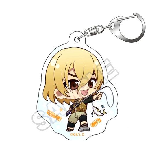 Dr.STONE Chibittsu! Barbecue Acrylic Keychain Ryusui Nanami Goods - Keychain Resale [NEW]