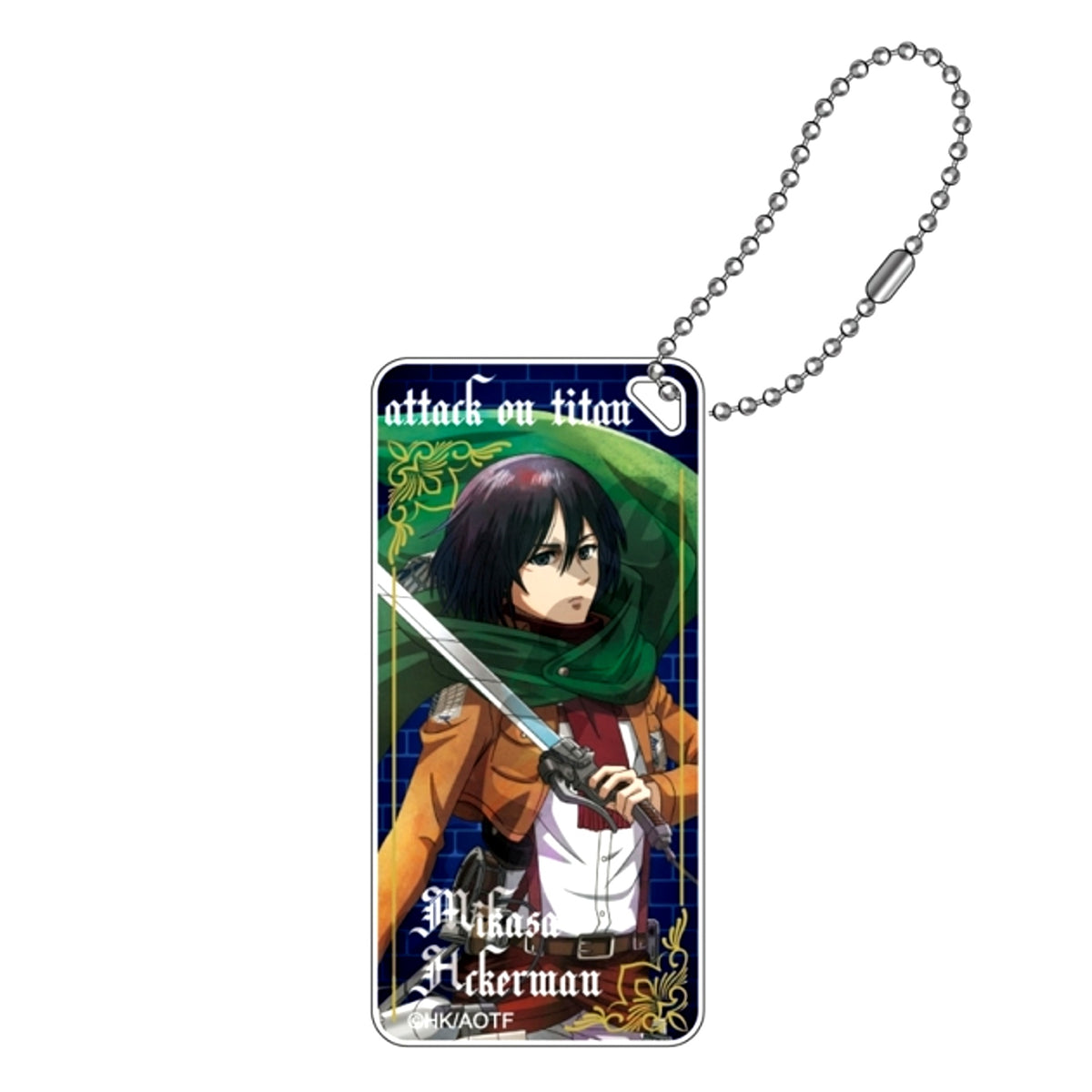 Attack on Titan be determined Domiterior Keychain Jr. Mikasa Ackerman (Reissue) [NEW]