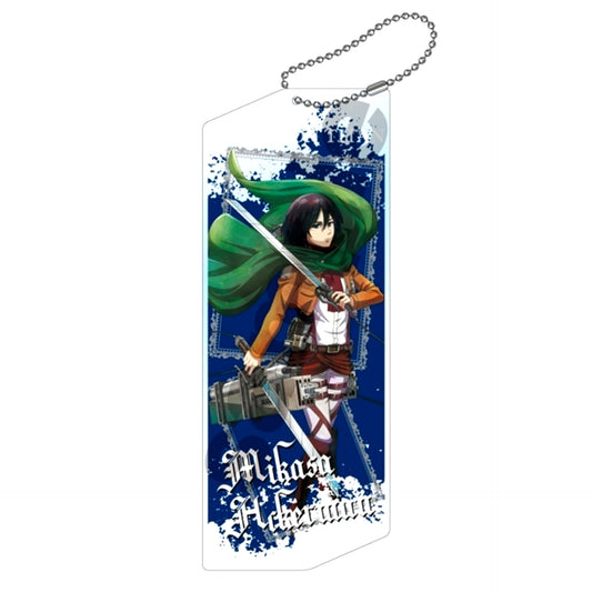 Attack on Titan be determined Acrylic Keychain BIG Mikasa Ackerman (Reissue) [NEW]
