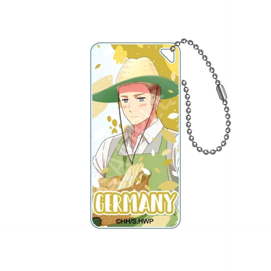 Anime Hetalia World Stars Harvest Festival Domiterior Keychain Jr. Germany (Reissue) [NEW]