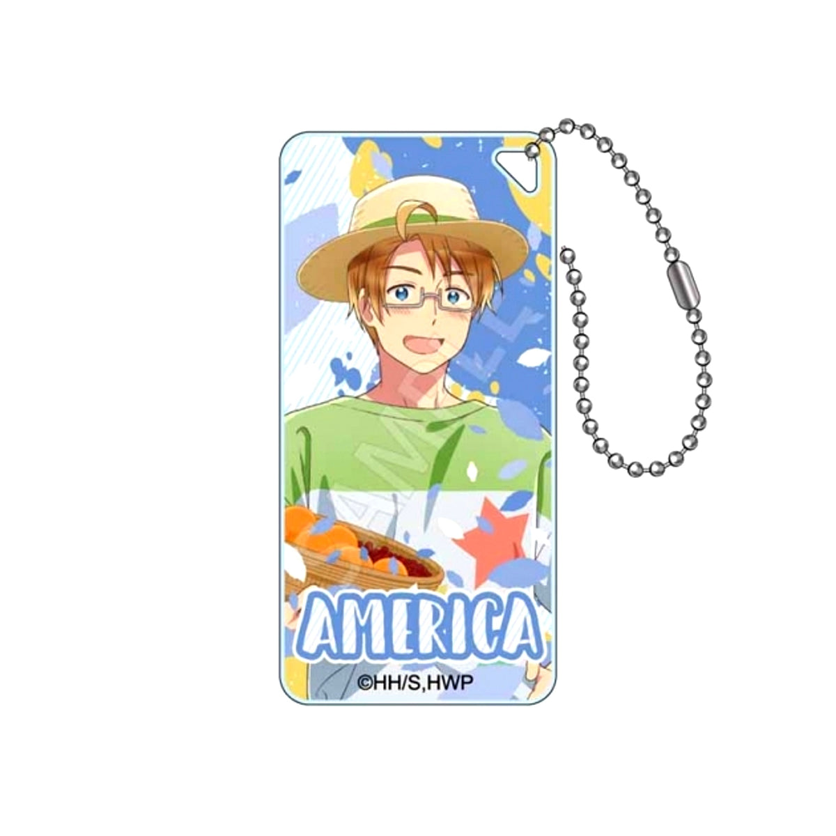 Anime Hetalia World Stars Harvest Festival Domiterior Keychain Jr. America (Reissue) [NEW]