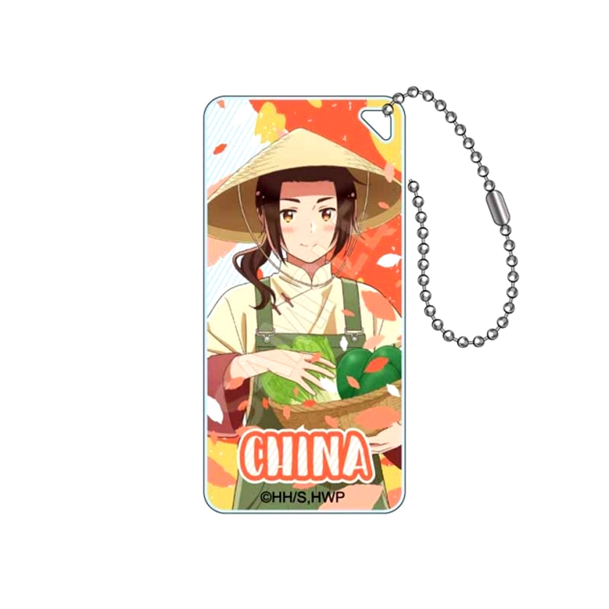 Anime Hetalia World Stars Harvest Festival Domiterior Keychain Jr. China (Reissue) [NEW]