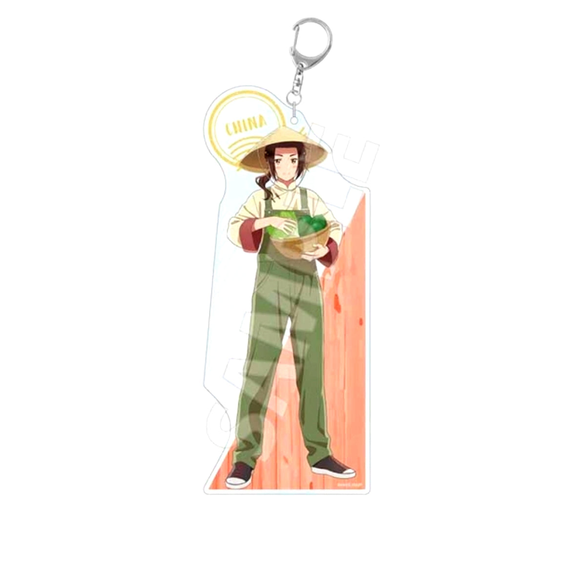 Anime Hetalia World Stars Harvest Festival BIG Acrylic Keychain China (Reissue) [NEW]