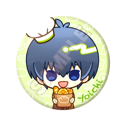 TV Anime Blue Lock Crayon Touch Bakery Can Badge Yoichi Isagi (Reissue) [NEW]