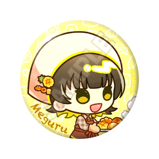 TV Anime Blue Lock Crayon Touch Bakery Can Badge Meguru Bachira (Reissue) [NEW]