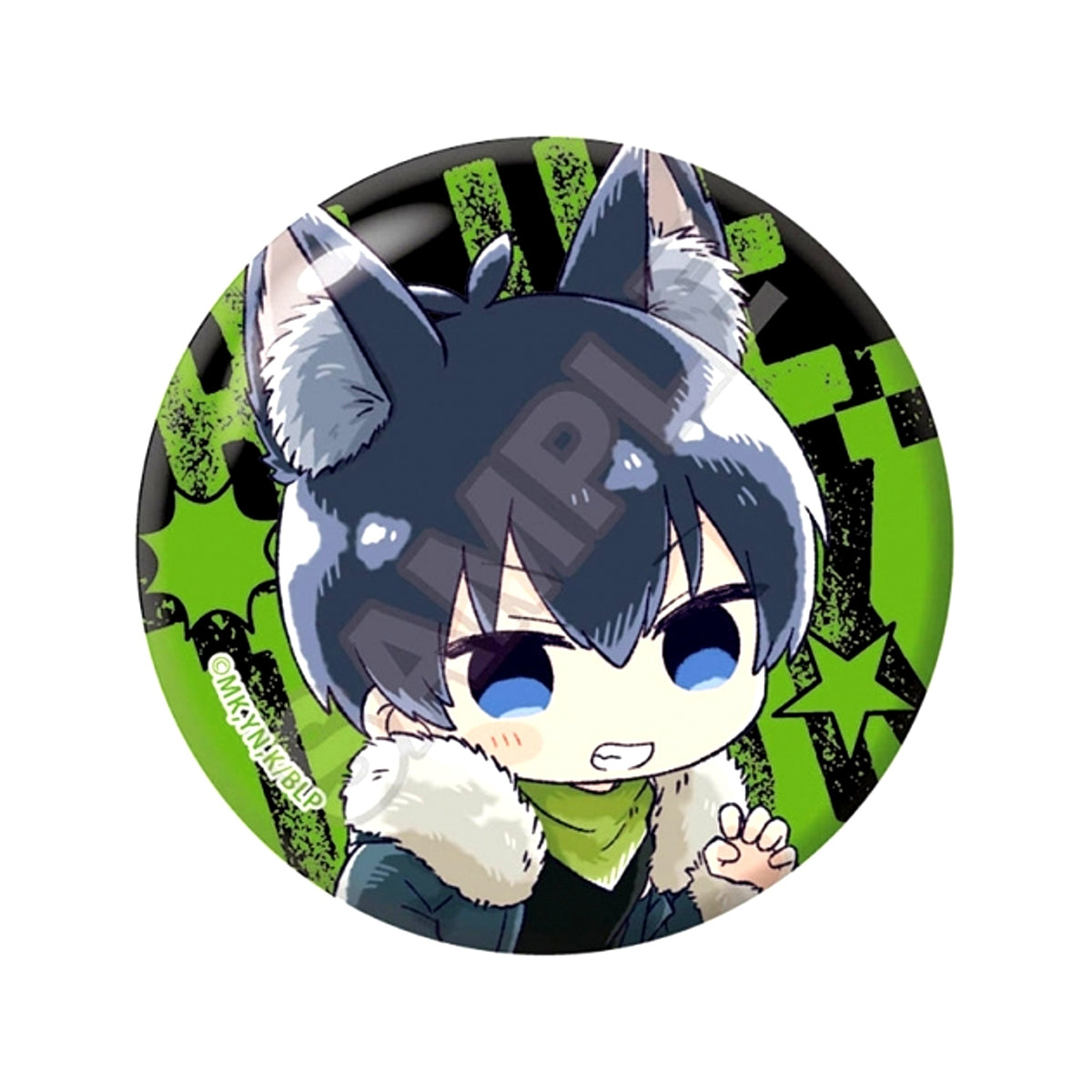 TV Anime Blue Lock Sketchu! Beast Can Badge Yoichi Isagi (Reissue) [NEW]