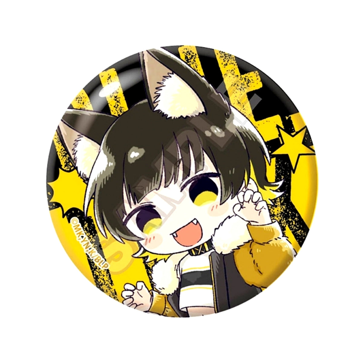 TV Anime Blue Lock Sketchu! Beast Can Badge Meguru Bachira (Reissue) [NEW]