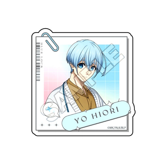 TV Anime Blue Lock Photographer Acrylic Badge Yo Hiori (Reissue) [NEW]