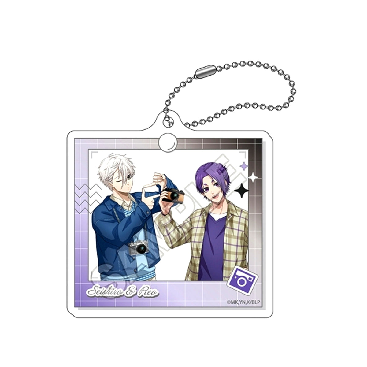 TV Anime Blue Lock Photographer Acrylic Keychain Nagi & Reo (Reissue) [NEW]