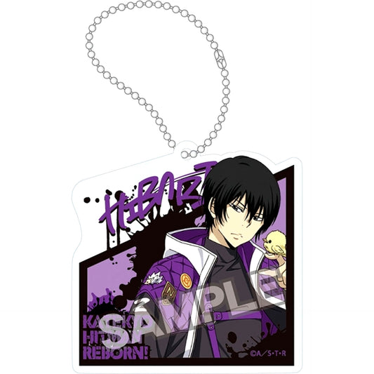 Reborn! Street Fashion Acrylic Keychain Kyoya Hibari Goods - Keychain Resale [NEW]