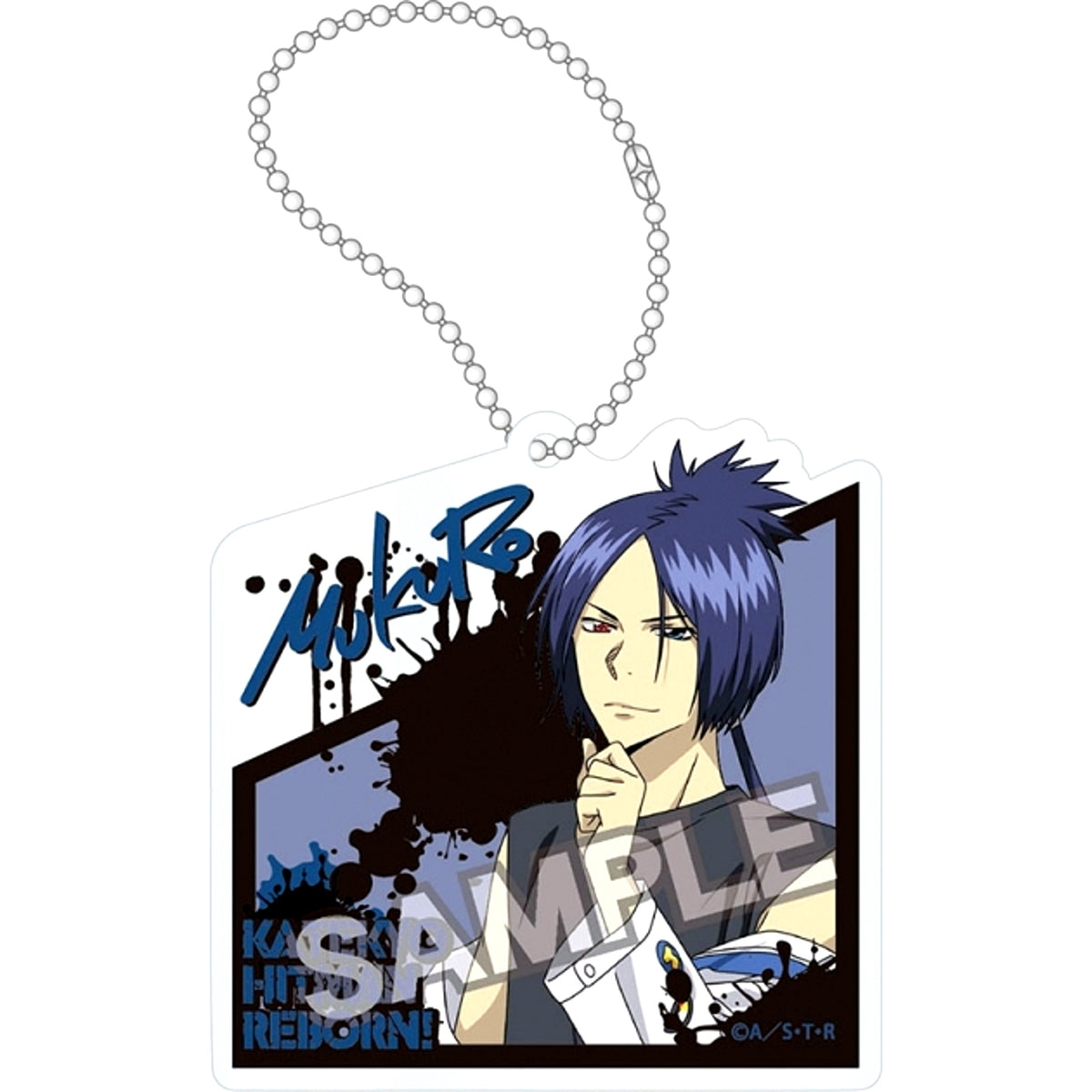 Katekyo Hitman Reborn! Street Fashion Acrylic Keychain Mukuro Rokudo (Reissue) [NEW]