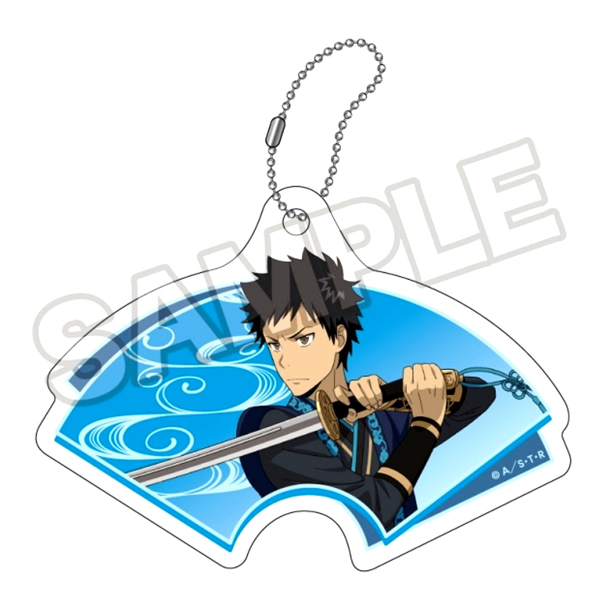 Katekyo Hitman Reborn! Dazzling Martial Arts Acrylic Keychain Takeshi Yamamoto [NEW]