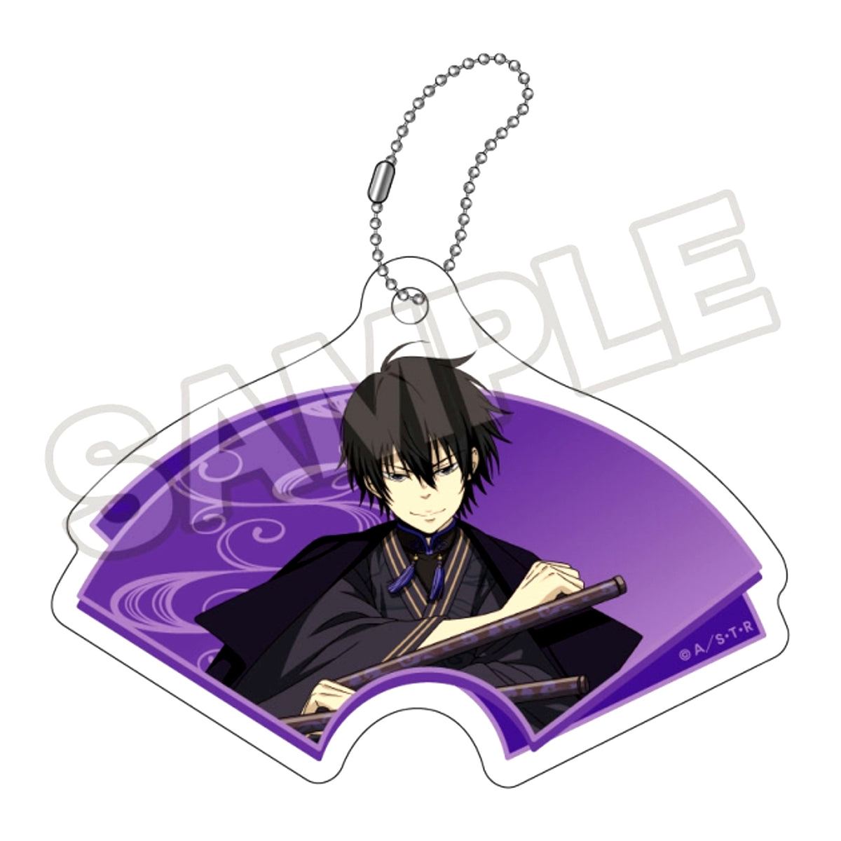Katekyo Hitman Reborn! Dazzling Martial Arts Acrylic Keychain Kyoya Hibari [NEW]