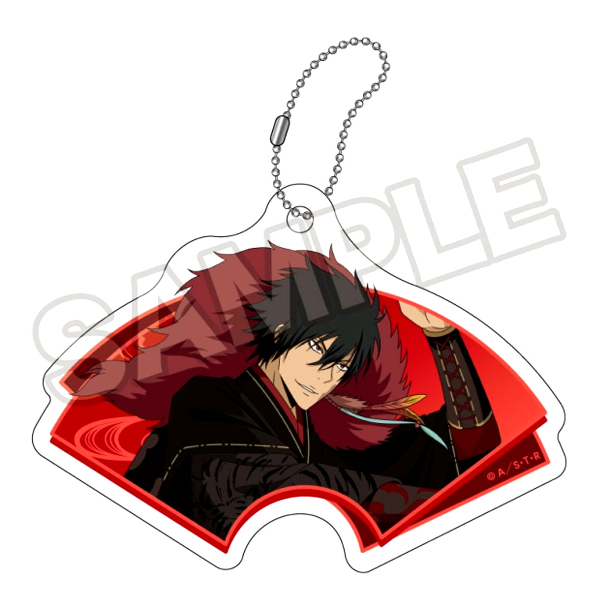 Katekyo Hitman Reborn! Dazzling Martial Arts Acrylic Keychain XANXUS [NEW]