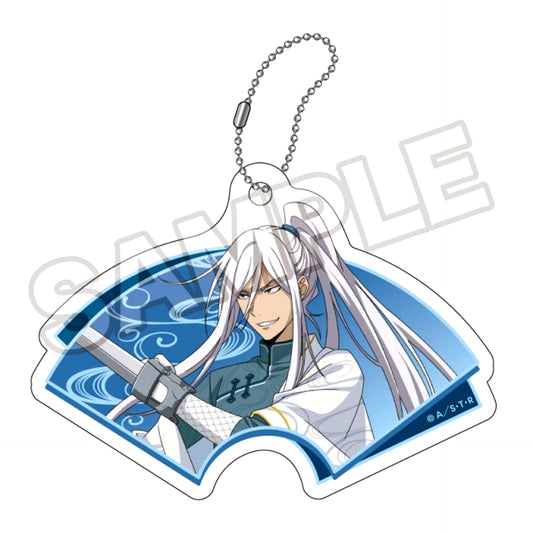 Katekyo Hitman Reborn! Dazzling Martial Arts Acrylic Keychain Superbi Squalo [NEW]
