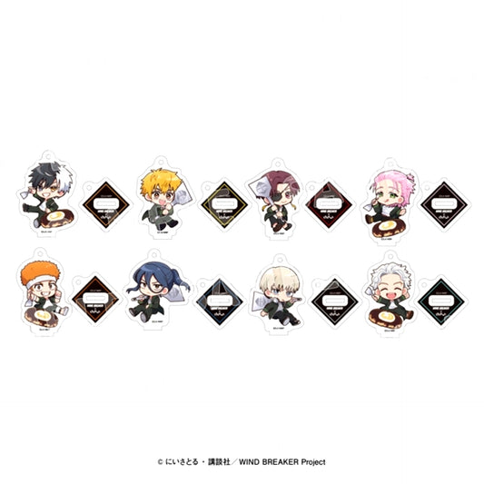 TV Anime WIND BREAKER BOTEJYU Group Trading Mini Character Stand Charm [NEW]