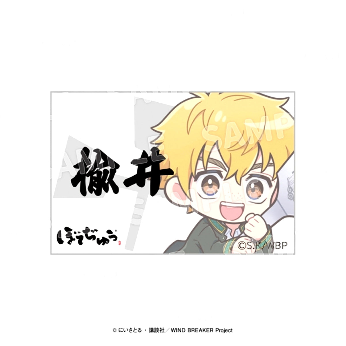 TV Anime WIND BREAKER BOTEJYU Group Acrylic Name Badge Nirei [NEW]