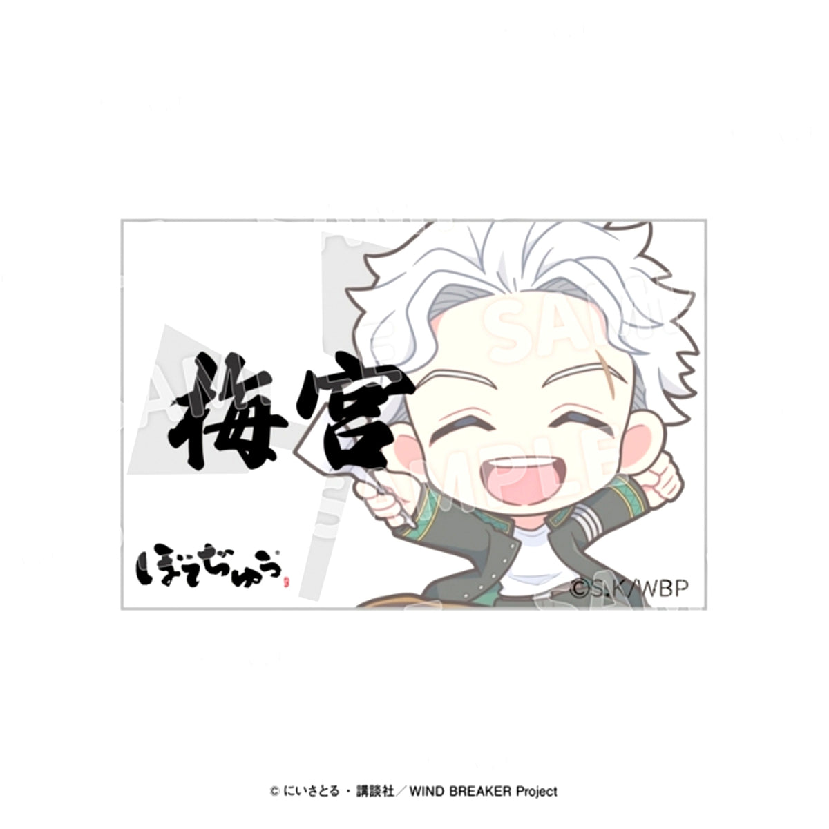 TV Anime WIND BREAKER BOTEJYU Group Acrylic Name Badge Umemiya [NEW]