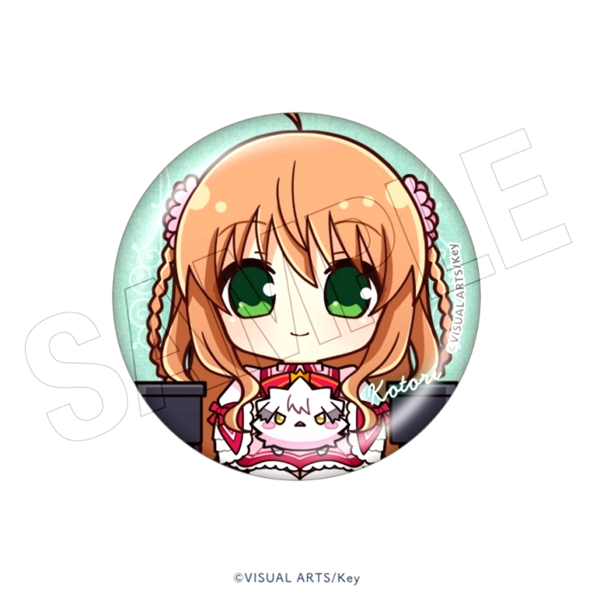 Key (Movie Theater) Can Badge (Kotori Kanbe B) [NEW]