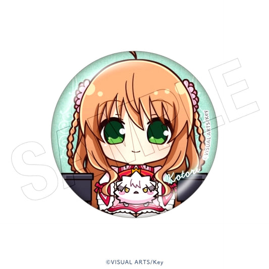 Key (Movie Theater) Can Badge (Kotori Kanbe B) [NEW]