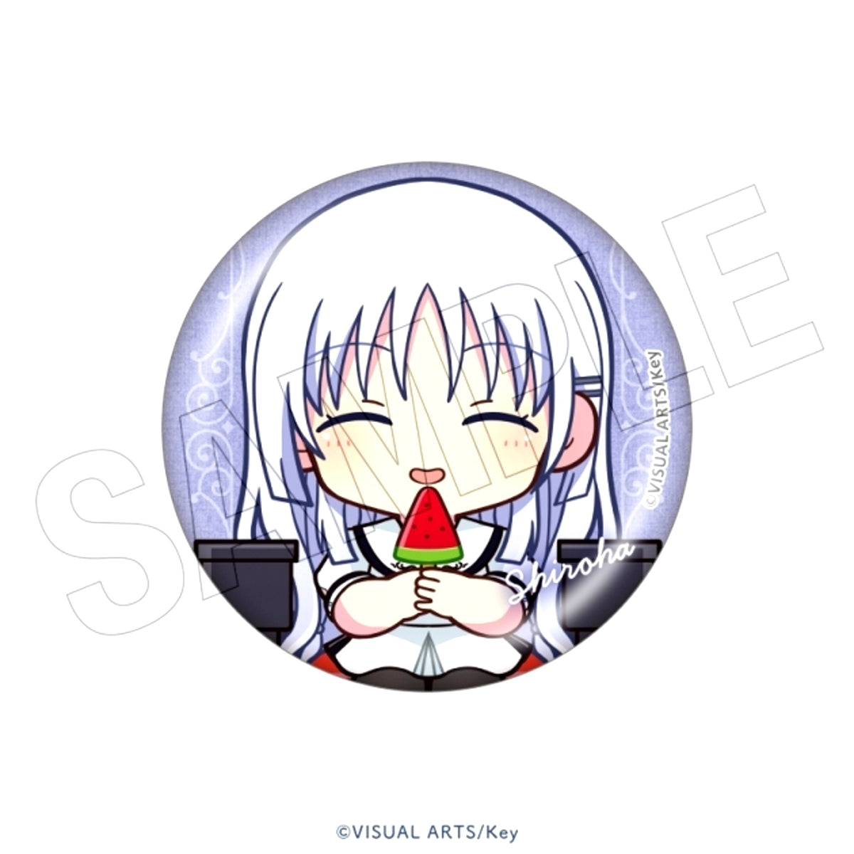 Key (Movie Theater) Can Badge (Shiroha Naruse B) [NEW]
