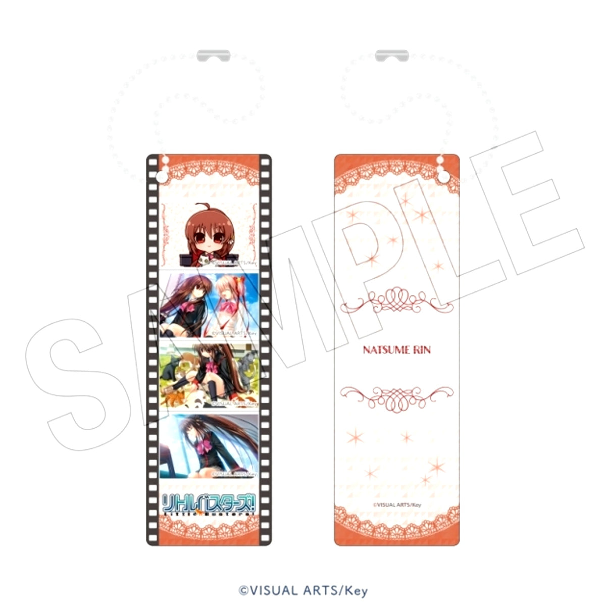 Key (Movie Theater) Photo Gray Keychain (Rin Natsume) [NEW]