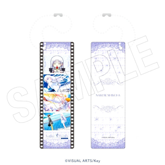 Key (Movie Theater) Photo Gray Keychain (Shiroha Naruse) [NEW]