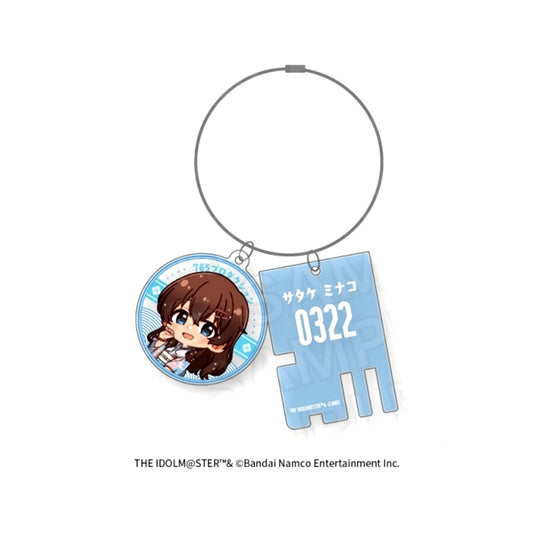 THE IDOLM@STER MILLION LIVE! A Relaxing Breather Public Bath HANABI Group ver. Double Acrylic Keychain Minako Satake [NEW]