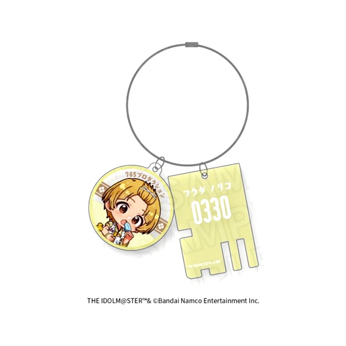 THE IDOLM@STER Million Live! Hot Breather Bathhouse HANABI Group ver. Double Acrylic Keychain Noriko Fukuda [NEW]