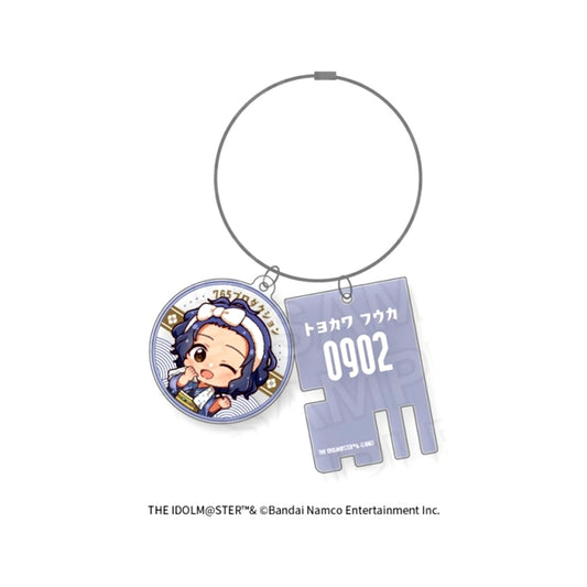 THE IDOLM@STER Million Live! Hot Breather Bathhouse HANABI Group ver. Double Acrylic Keychain Fuka Toyokawa [NEW]