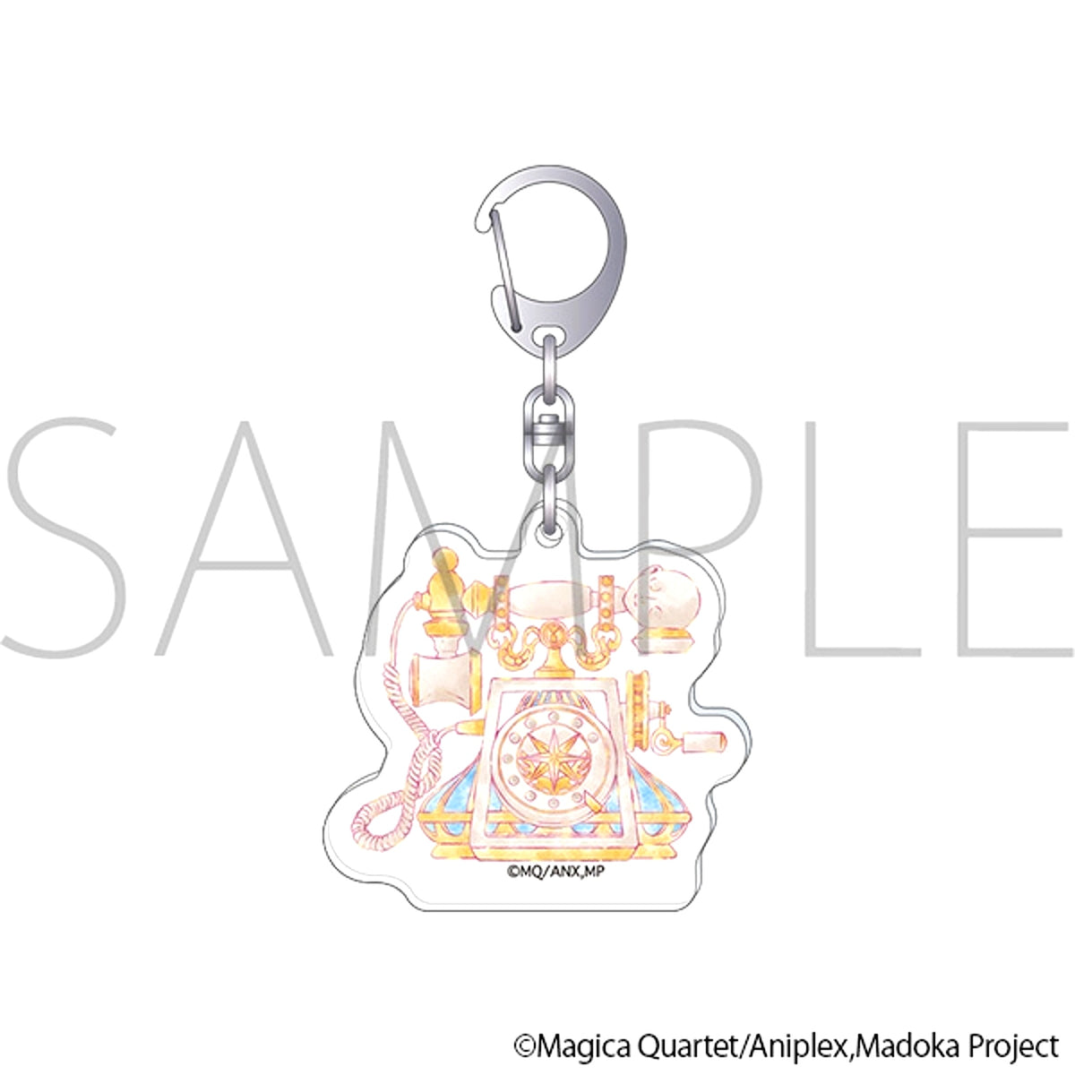 Puella Magi Madoka Magica Glitter Acrylic Keychain / Law of Cycles Phone [NEW]