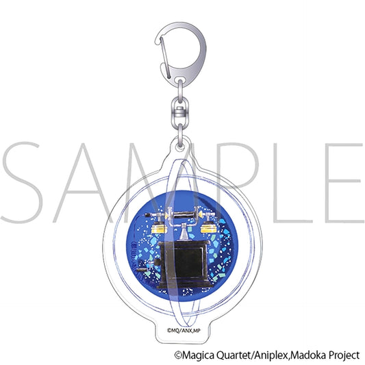 Puella Magi Madoka Magica Glitter Acrylic Keychain / Devil's Telephone [NEW]