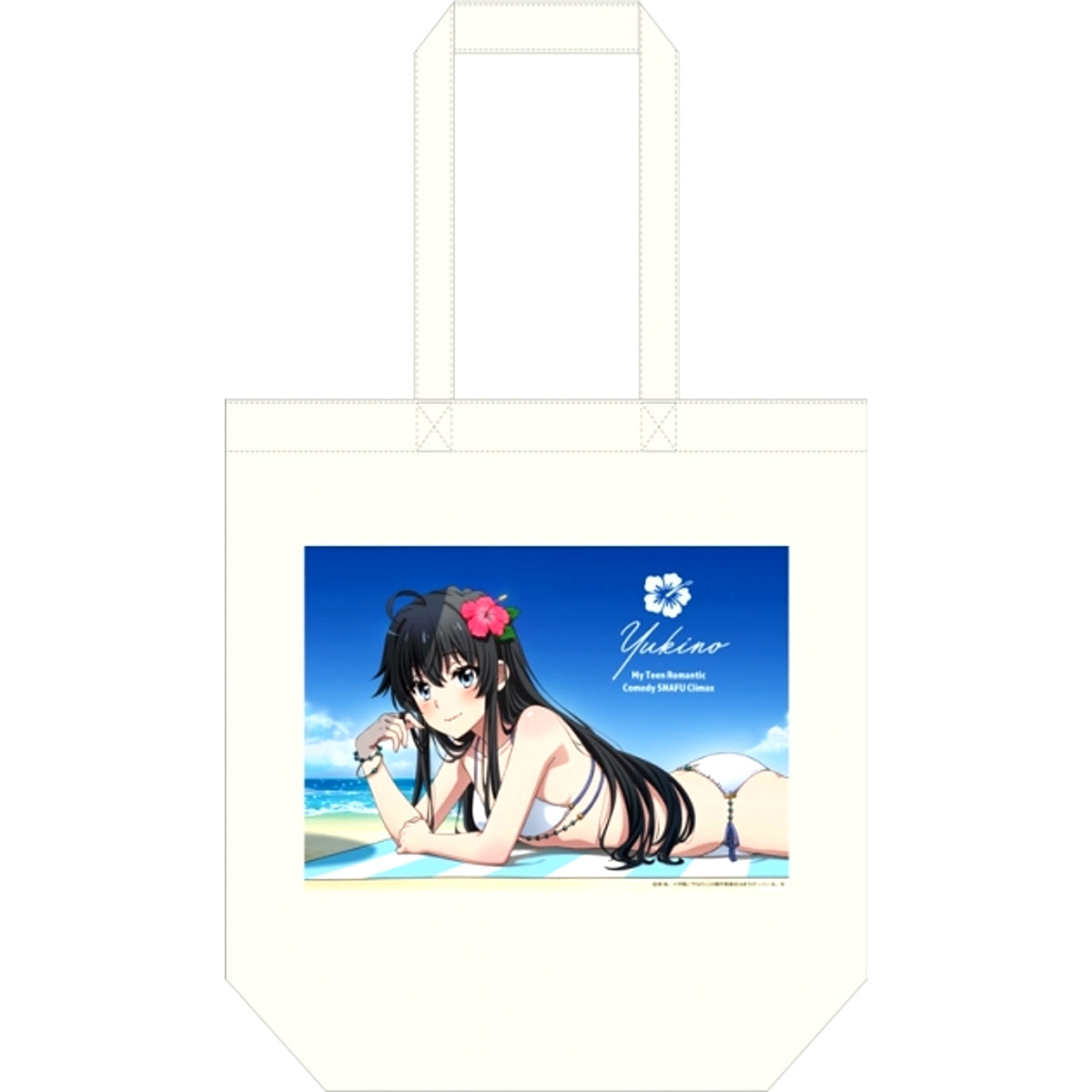 My Teen Romantic Comedy SNAFU Climax! Newly Drawn Tote Bag Yukino Yukinoshita (Swimsuit Ver.) [NEW]