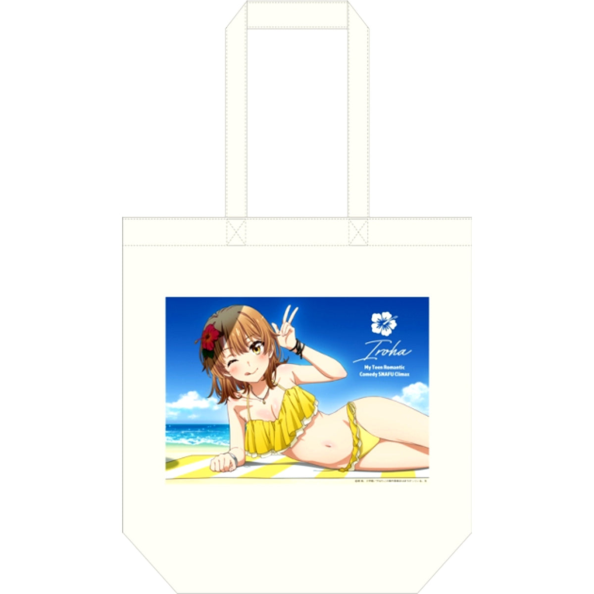 My Teen Romantic Comedy SNAFU Climax! Newly Drawn Tote Bag Iroha Isshiki (Swimsuit Ver.) [NEW]