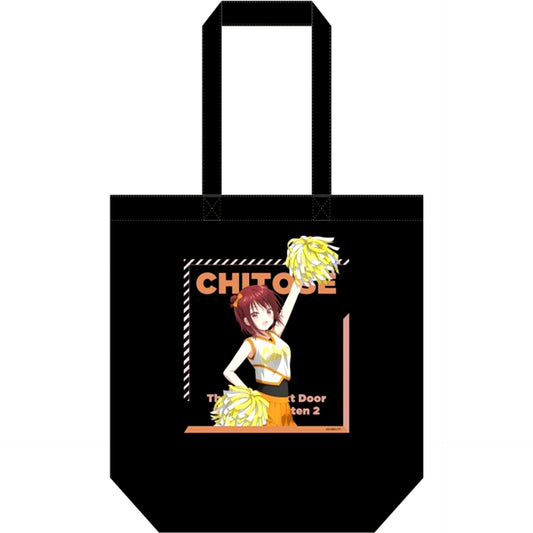 The Angel Next Door Spoils Me Rotten 2 Newly Drawn Tote Bag Chitose Shirakawa (Cheerleader) [NEW]