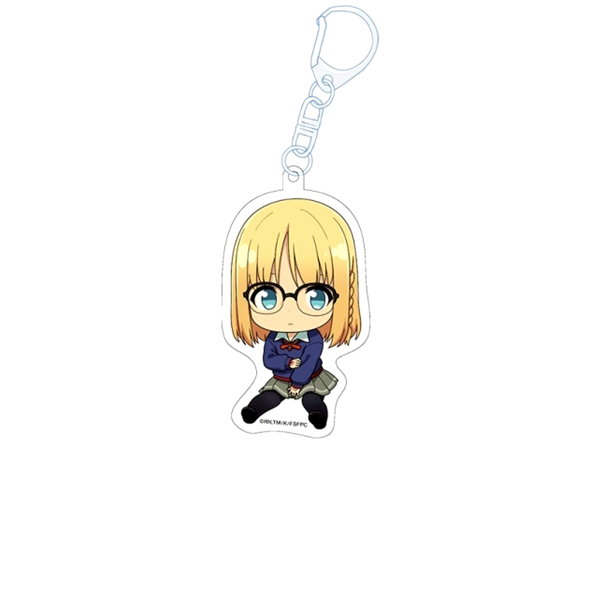 Fate/strange Fake Petanko Acrylic Keychain Ayaka Sajyou [NEW]