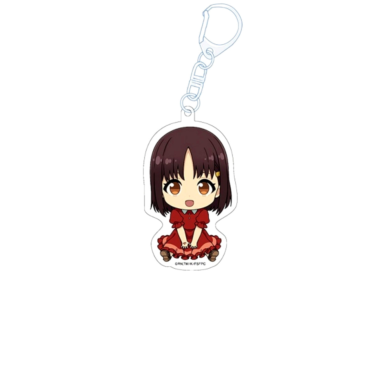 Fate/strange Fake Petanko Acrylic Keychain Tsubaki Kuruoka [NEW]