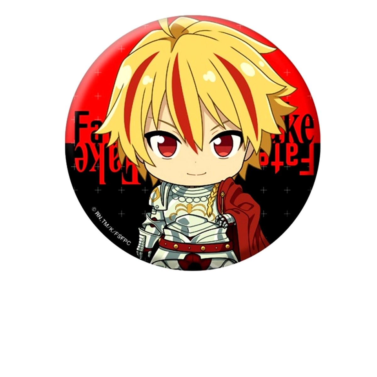 Fate/strange Fake Petanko Button Saber Goods - Badge [NEW]