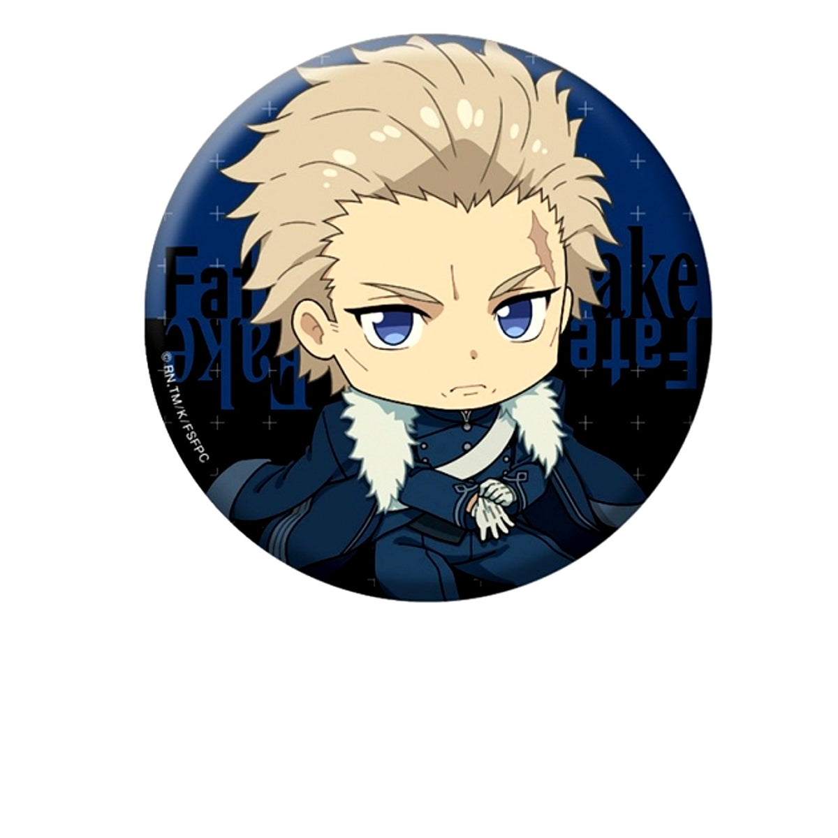 Fate/strange Fake Petanko Can Badge Orlando Reeve [NEW]