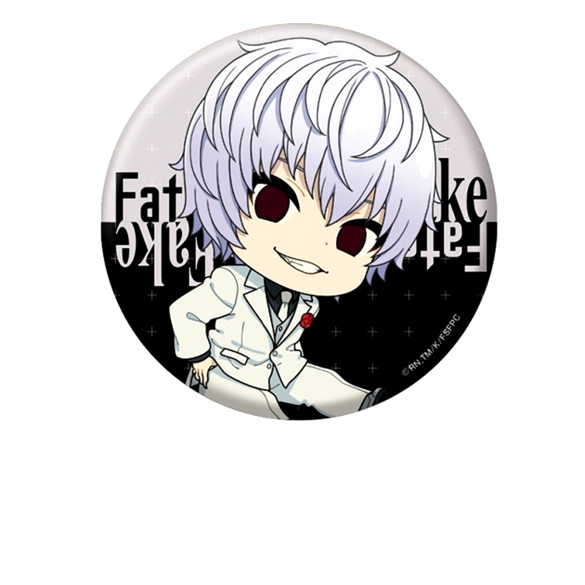 Fate/strange Fake Petanko Can Badge Jester Karture [NEW]