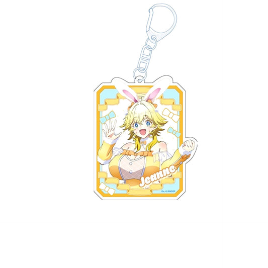 TV Anime Mistress Kanan is Devilishly Easy Newly-Drawn Acrylic Key Ring Jeanne Goods - Keychain [NEW]